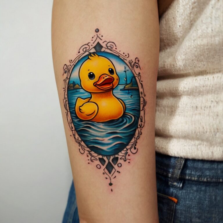 Understanding the Symbolism Behind Rubber Duck Tattoo Meaning