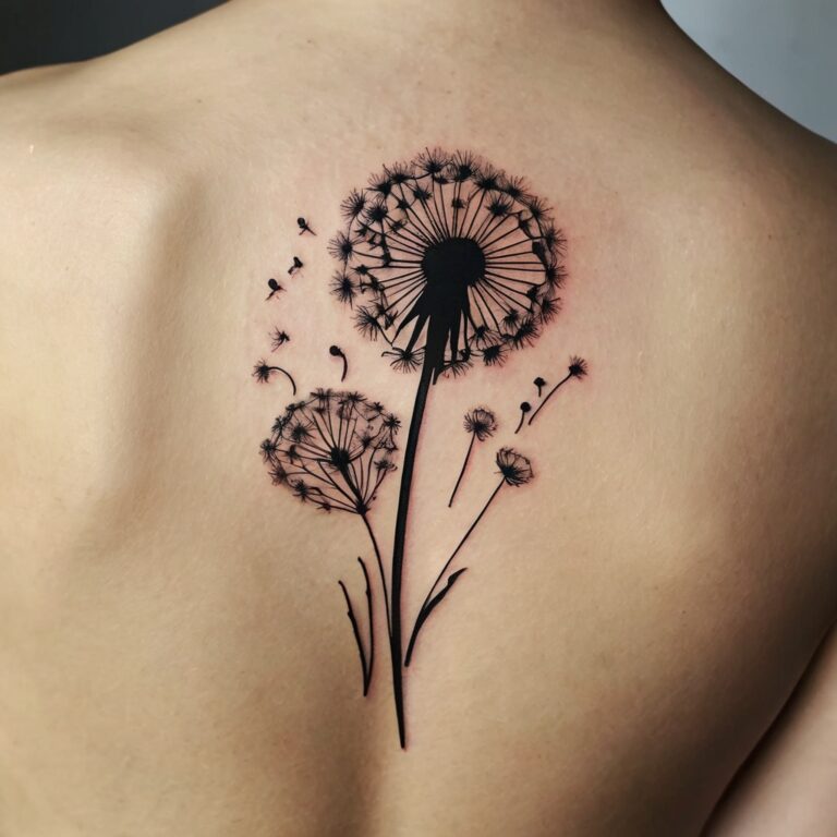 Dandelion Tattoo Meaning: Embracing Change and Resilience