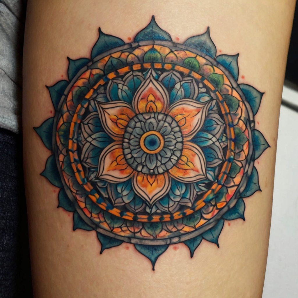 Mandala Tattoo Signification Tatouage Bracelet Mandala NOSXAT Mandala Tattoo Signification Tatouage Bracelet Mandala NOSXAT