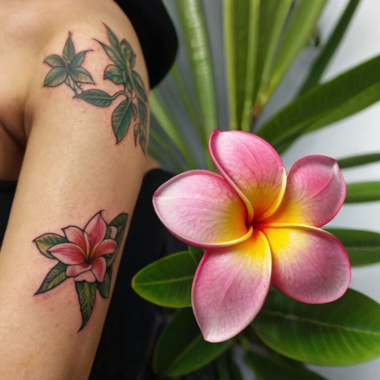 Plumeria Tattoo Meaning: Symbolism, Colors, and Placement Guide
