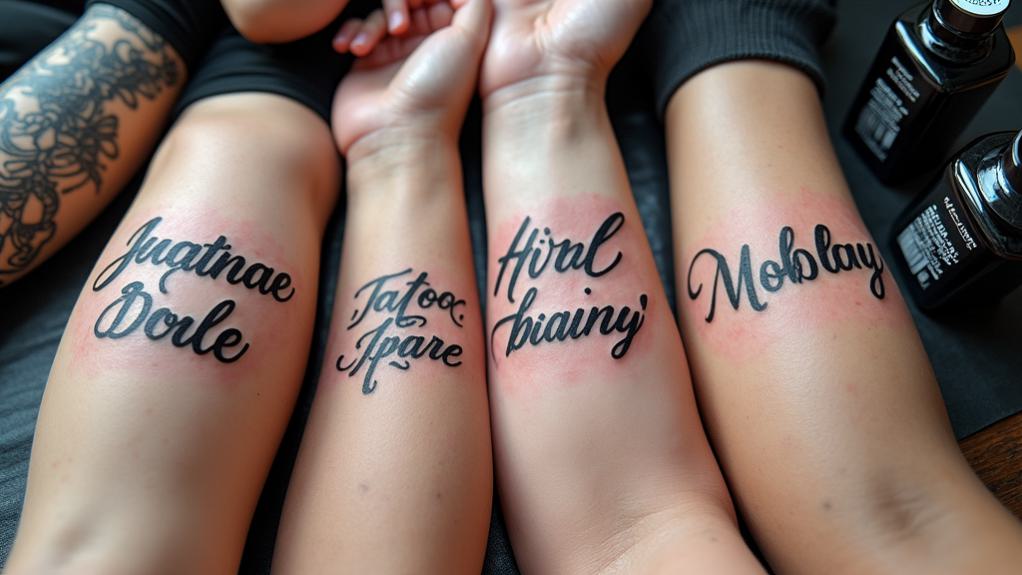 tattoo font selection guide